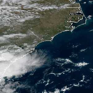 météo tropicale : Image satellite .
