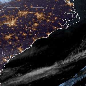 météo tropicale : Image satellite .