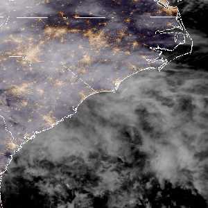 météo tropicale : Image satellite .