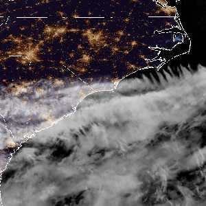 météo tropicale : Image satellite .