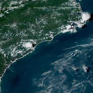 météo tropicale : Image satellite .