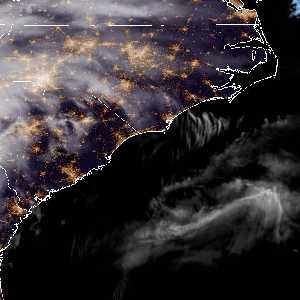 météo tropicale : Image satellite .