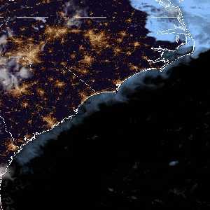 météo tropicale : Image satellite .
