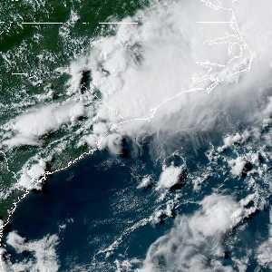 météo tropicale : Image satellite .