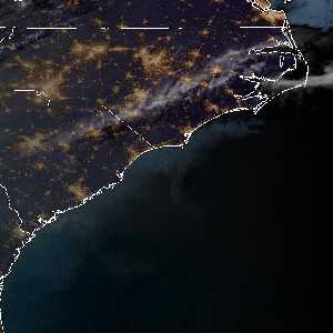 météo tropicale : Image satellite .