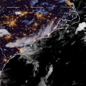 météo tropicale : Image satellite .