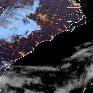 météo tropicale : Image satellite .