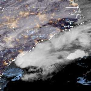 météo tropicale : Image satellite .