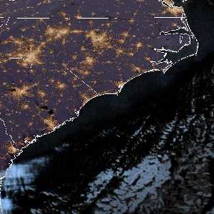 météo tropicale : Image satellite .