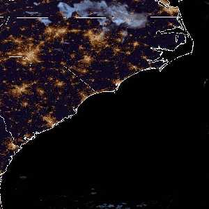 météo tropicale : Image satellite .