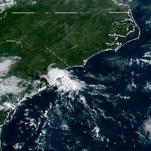 météo tropicale : Image satellite .