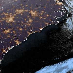 météo tropicale : Image satellite .