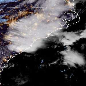 météo tropicale : Image satellite .