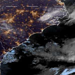 météo tropicale : Image satellite .