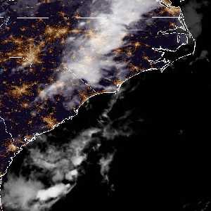 météo tropicale : Image satellite .