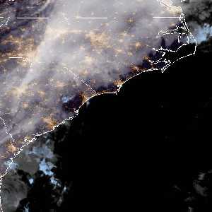 météo tropicale : Image satellite .