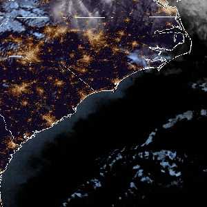météo tropicale : Image satellite .