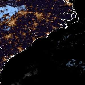 météo tropicale : Image satellite .