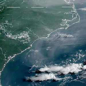 météo tropicale : Image satellite .