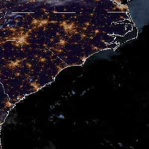 météo tropicale : Image satellite .