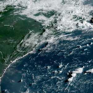 météo tropicale : Image satellite .