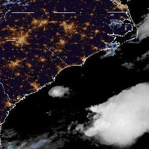 météo tropicale : Image satellite .