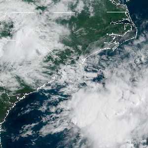 météo tropicale : Image satellite .