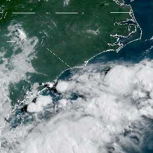météo tropicale : Image satellite .