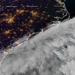 météo tropicale : Image satellite .