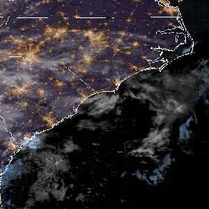 météo tropicale : Image satellite .