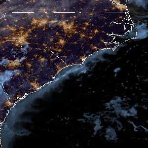 météo tropicale : Image satellite .