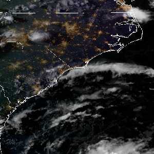 météo tropicale : Image satellite .