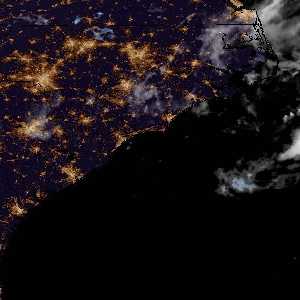 météo tropicale : Image satellite .