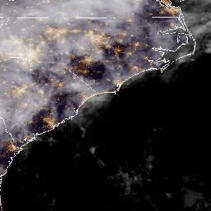 météo tropicale : Image satellite .