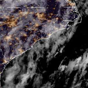 météo tropicale : Image satellite .