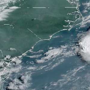 météo tropicale : Image satellite .