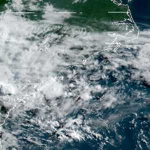 météo tropicale : Image satellite .