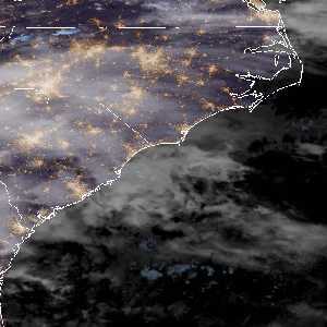 météo tropicale : Image satellite .