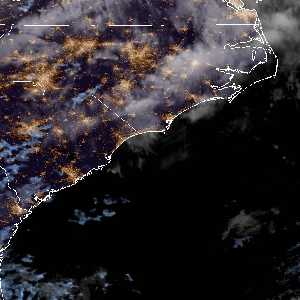 météo tropicale : Image satellite .