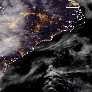 météo tropicale : Image satellite .