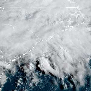 météo tropicale : Image satellite .