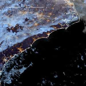 météo tropicale : Image satellite .