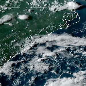 météo tropicale : Image satellite .