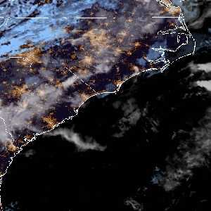 météo tropicale : Image satellite .