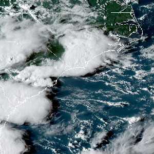 météo tropicale : Image satellite .