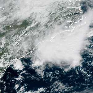 météo tropicale : Image satellite .