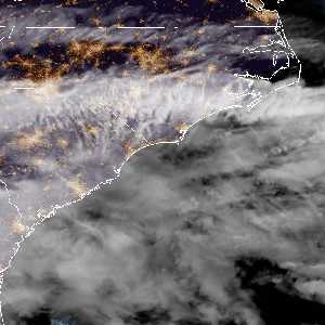 météo tropicale : Image satellite .