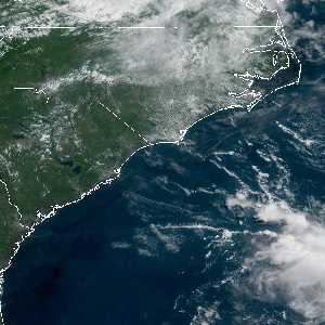 météo tropicale : Image satellite .