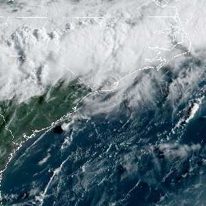 météo tropicale : Image satellite .