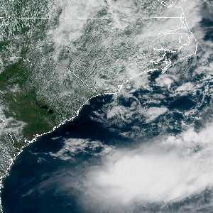 météo tropicale : Image satellite .